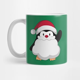 PENGUIN CHRISTMAS BEARD Mug